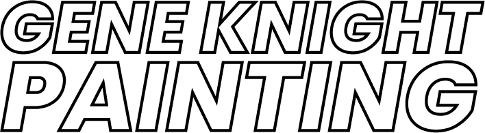 Gene Knight Painting Logo